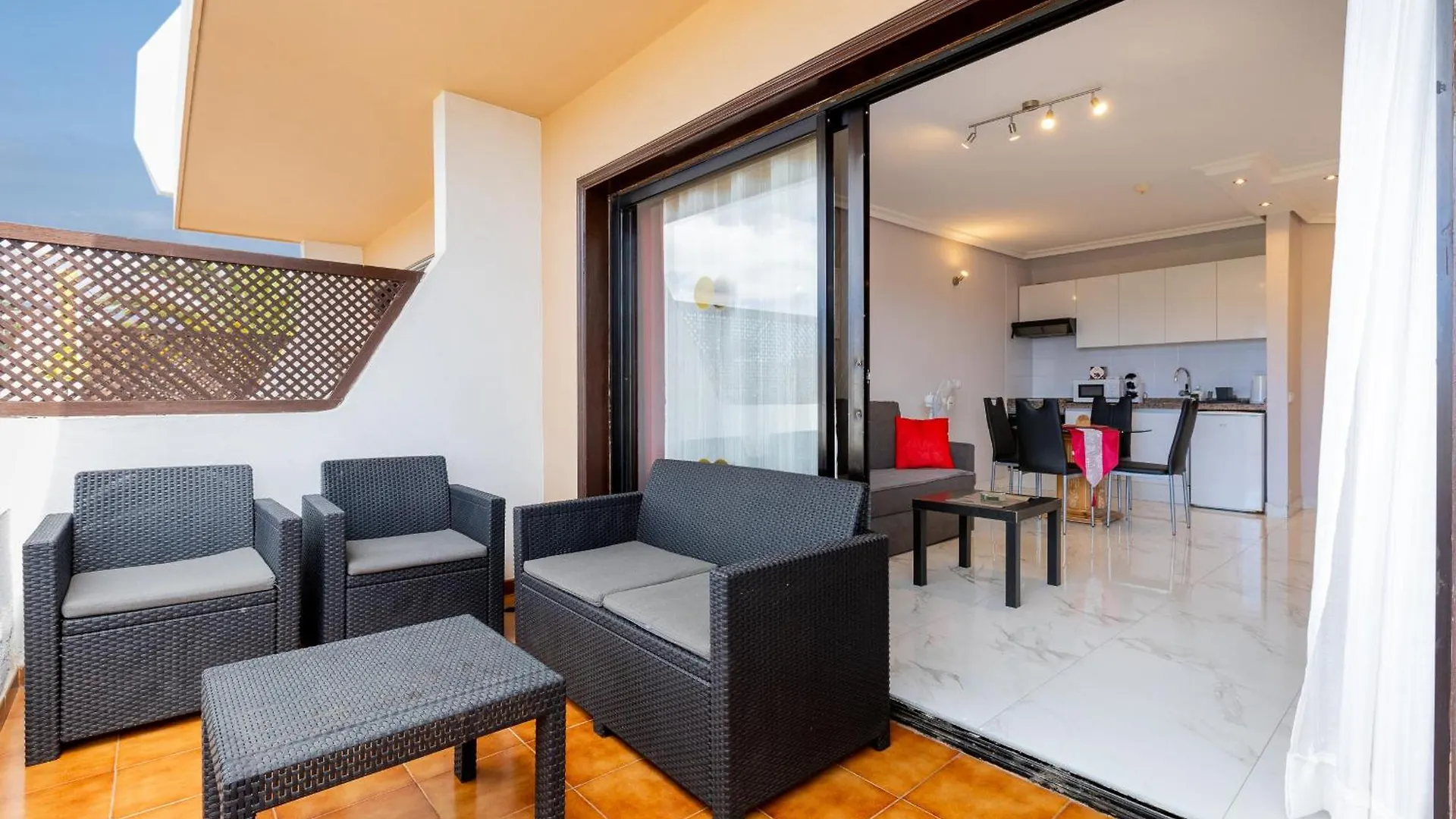 Modern Apartment In Golf Del Sur, Ac237, Tempered Pool And Ocean View San Miguel de Abona